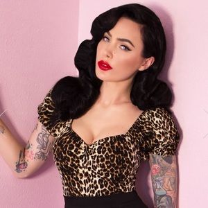 Leopard Print Top